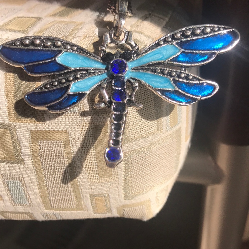 Gorgeous Dragonfly Necklace
